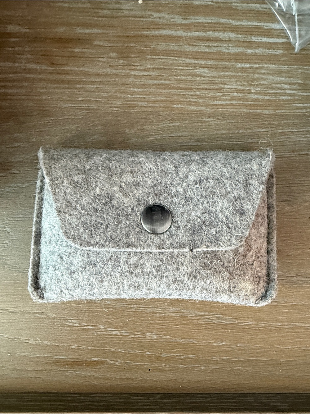 Graf & Lantz Wool Felt Card Holder Wallet/ID Pouch